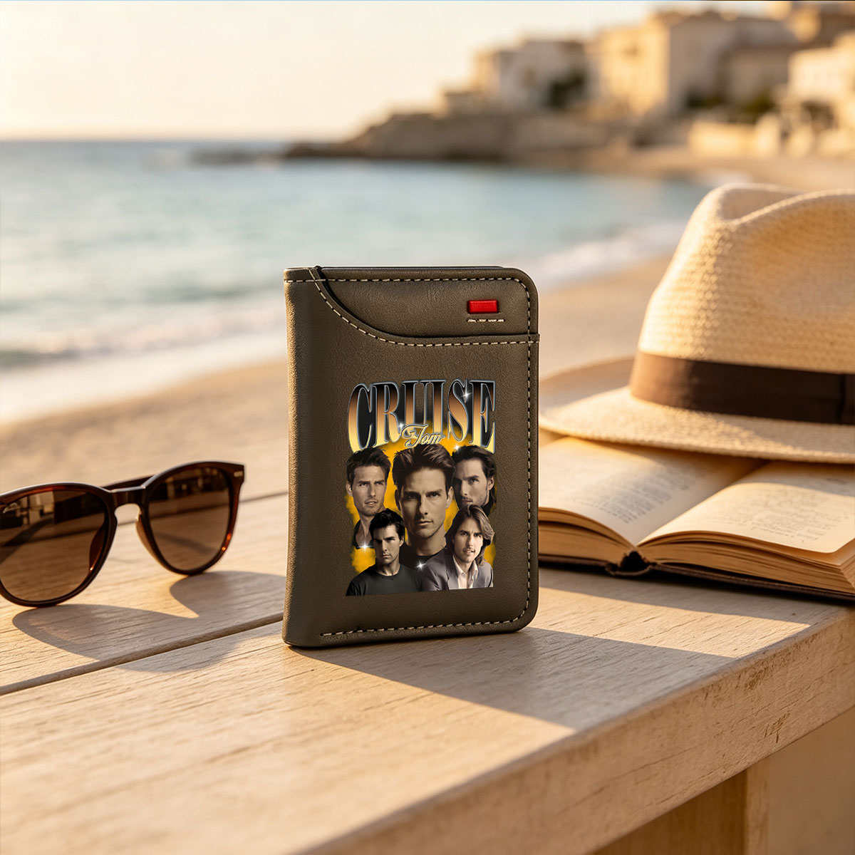 Tom Cruise: Iconic Portraits of the Hollywood Legend - Vertical Style Wallet