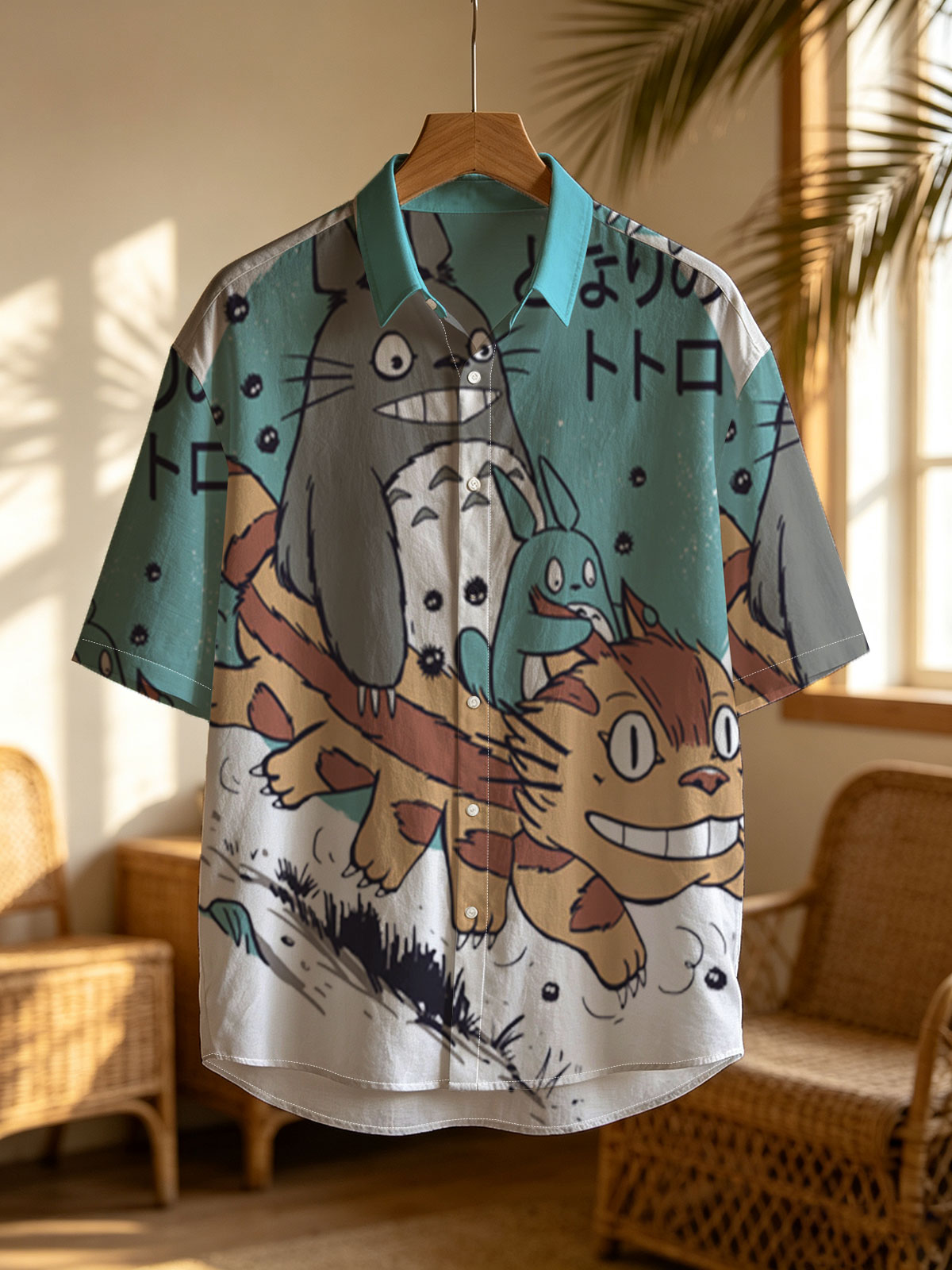 Totoro, Chu, and Catbus from My Neighbor Totoro -  Shirt