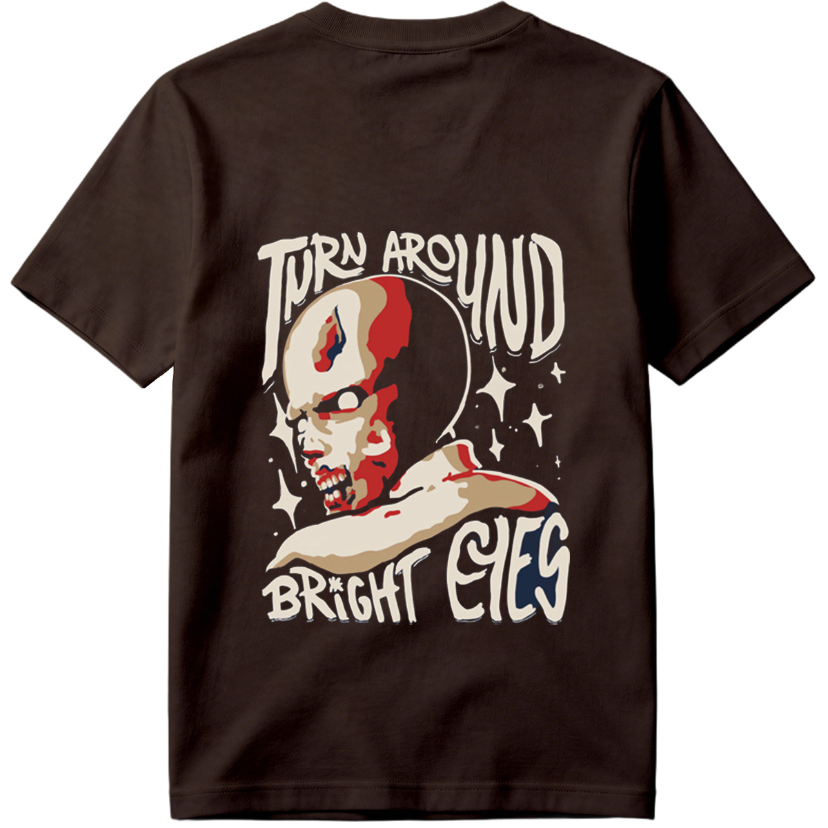 Turn Around Bright Eyes: Skull Character Design - Tee