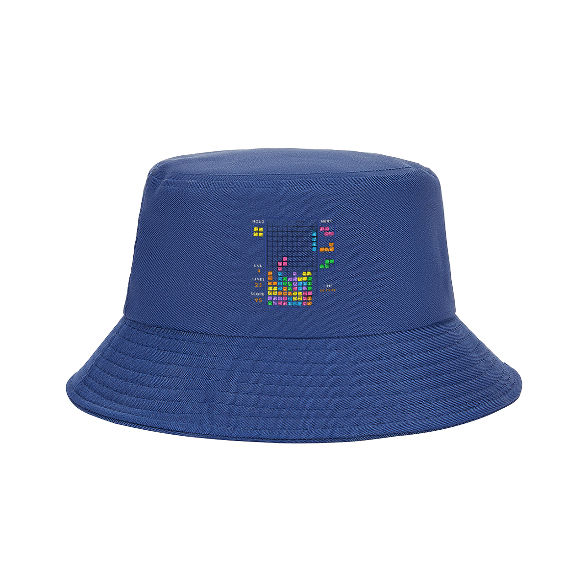 Cat Tetris: Level 9 Action - Fisherman's Hat