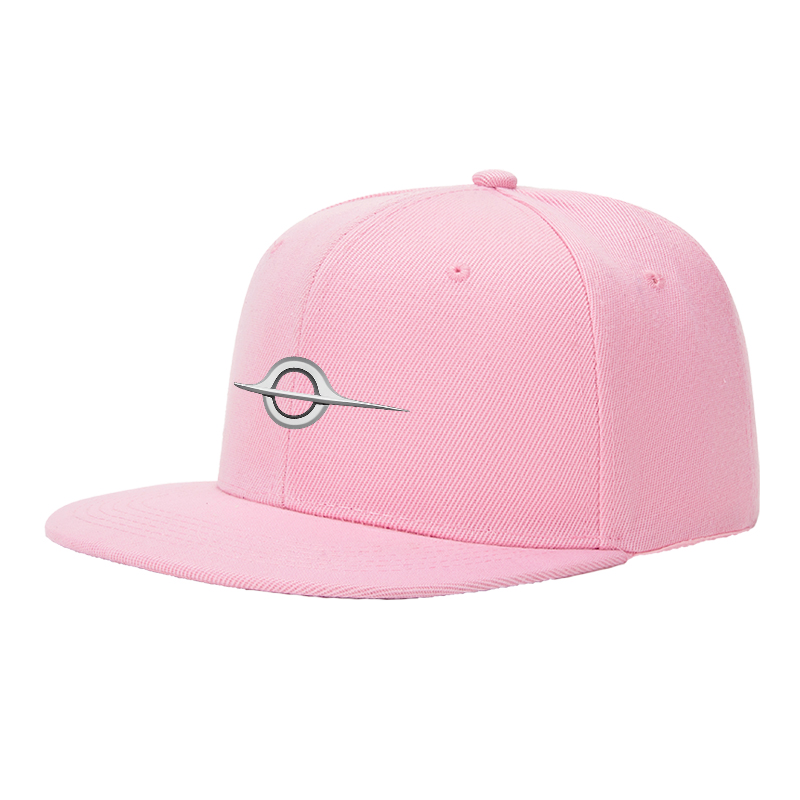Flat Brim Baseball Cap Saturn Ring Print Streetwear Underground Skate Style for Basketball Court Skate Park Urban Riders and Hip Hop Artists