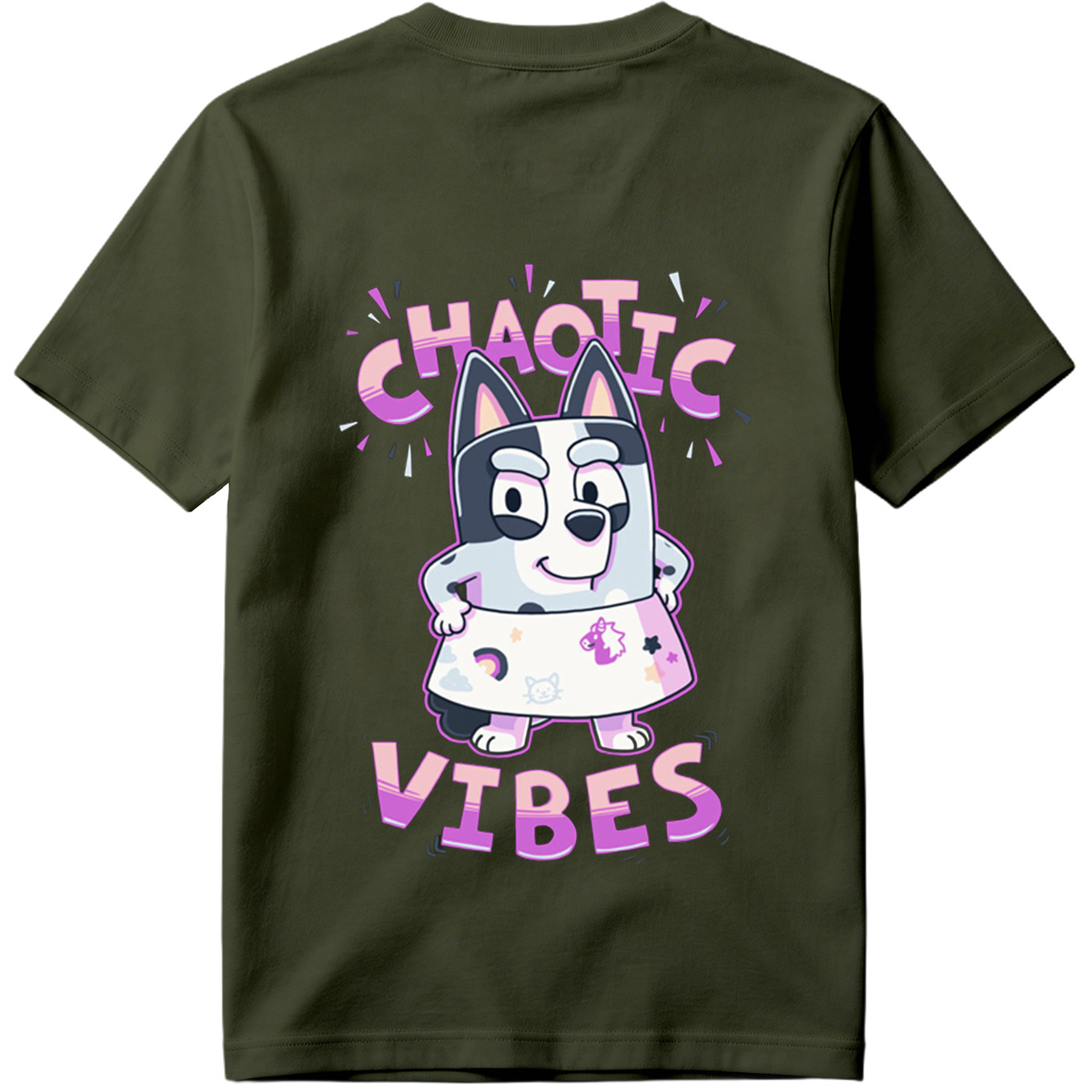 Bluey Chaotic Vibes - Tee
