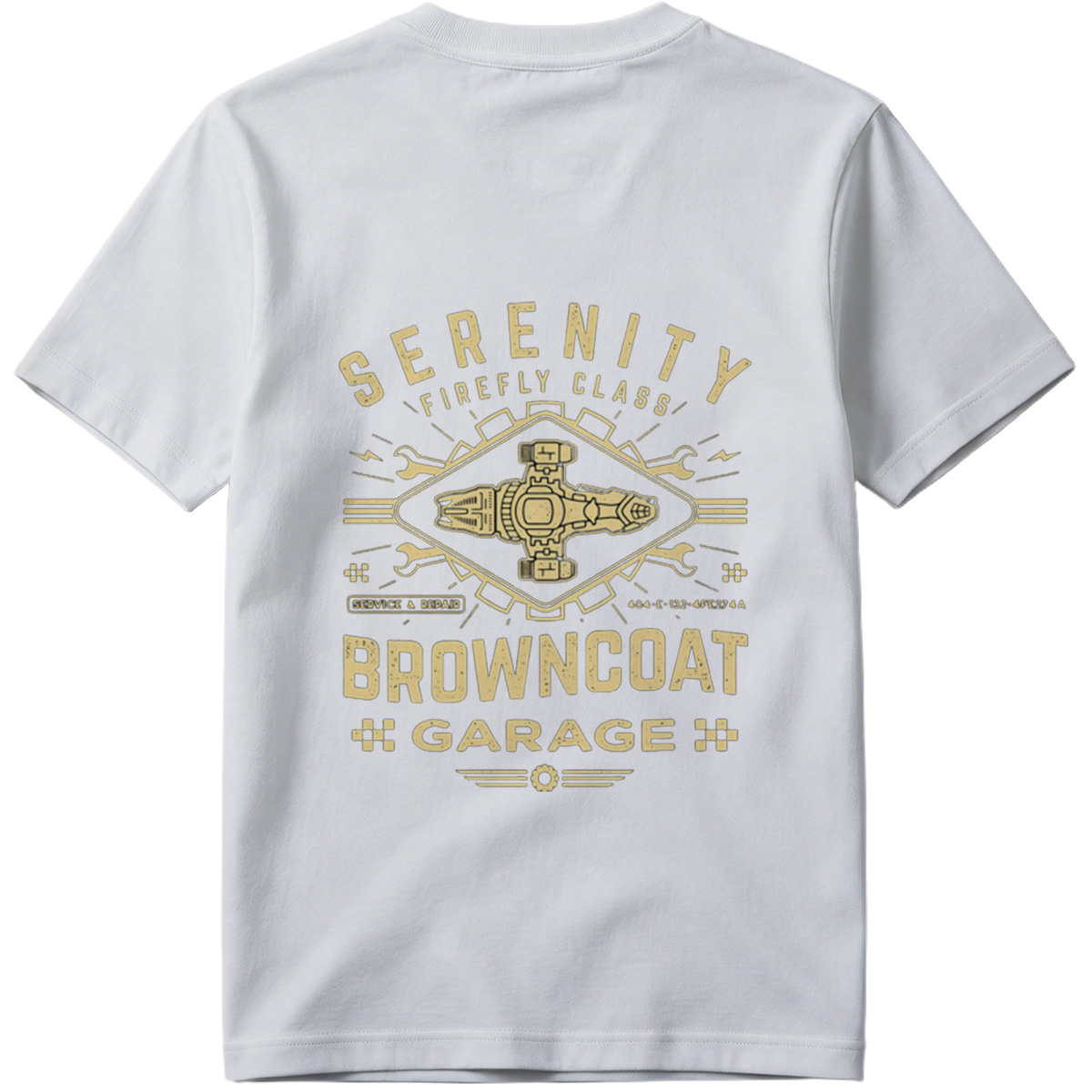 Serenity Firefly Class Browncoat Garage - Tee