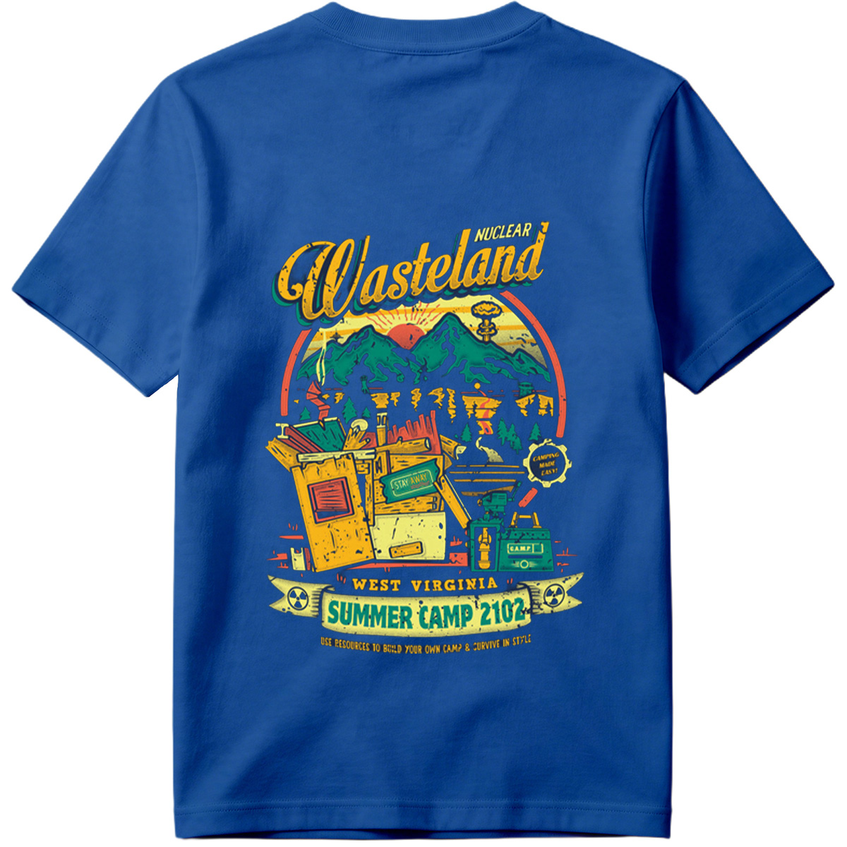 Nuclear Wasteland: Summer Camp 2102 - West Virginia - Tee