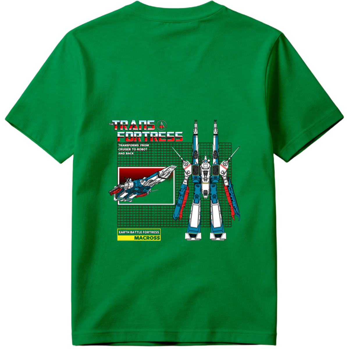 The Trans Fortress: Earth Battle Fortress Macross - Tee