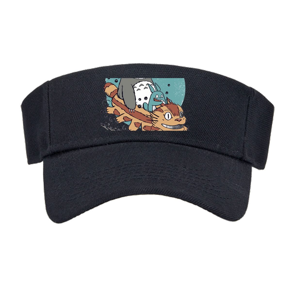 Totoro, Chu, and Catbus from My Neighbor Totoro -  Visor cap