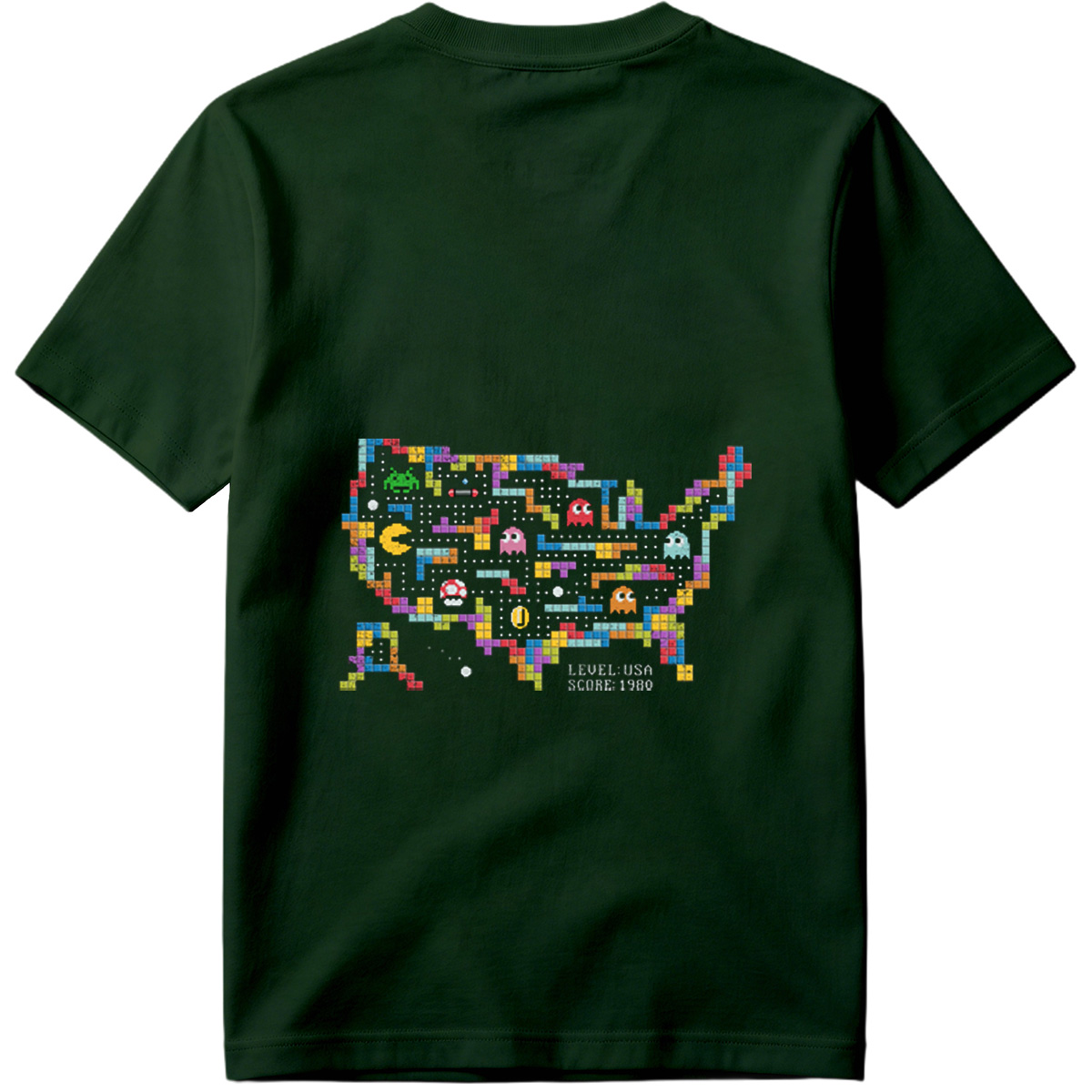 Pac-Man USA Map Adventure - Tee