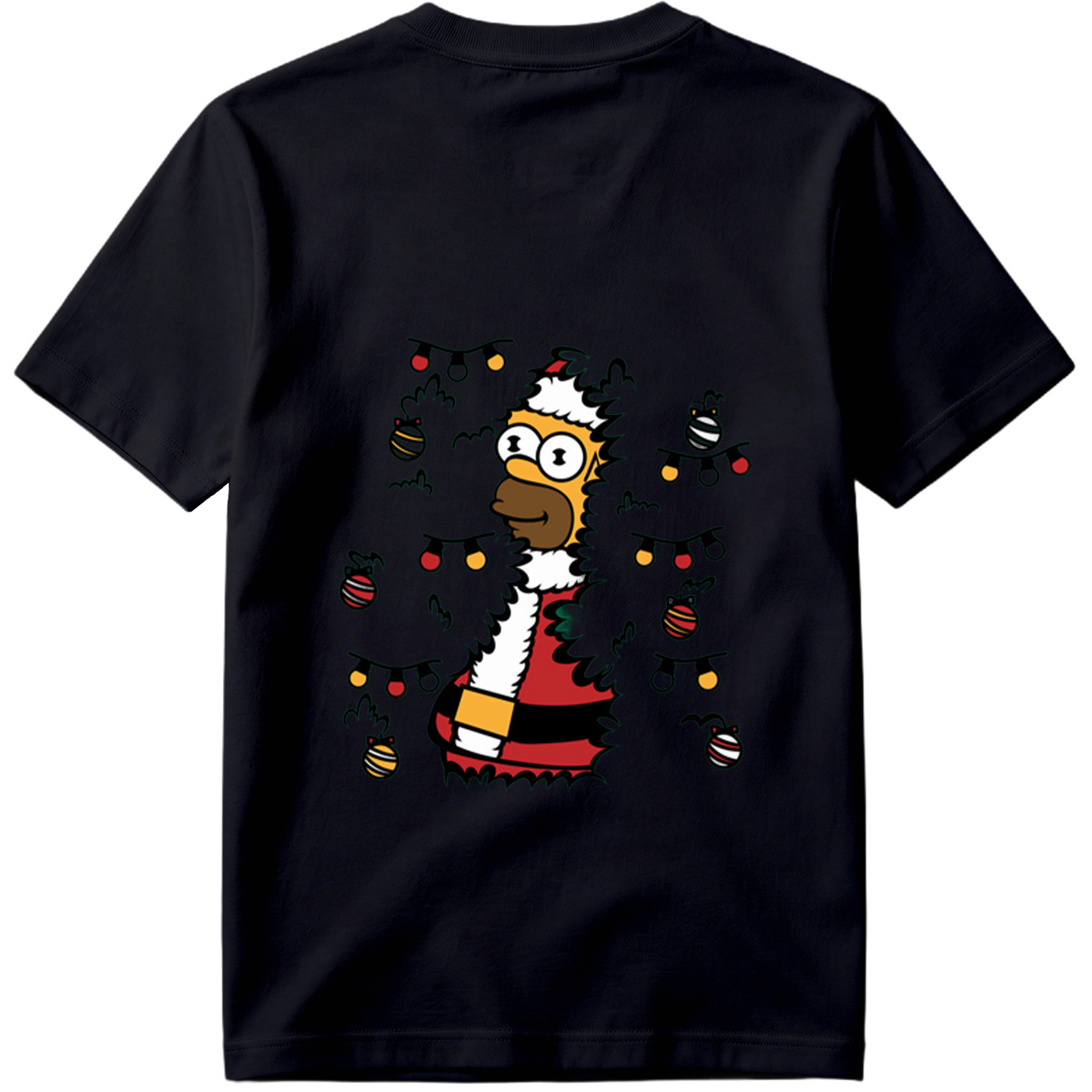 Simpsons Homer Christmas Tree - Tee