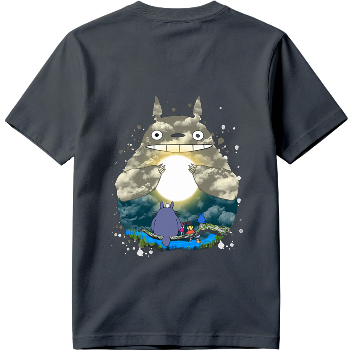 Totoro and Friends Under the Moonlight - Tee