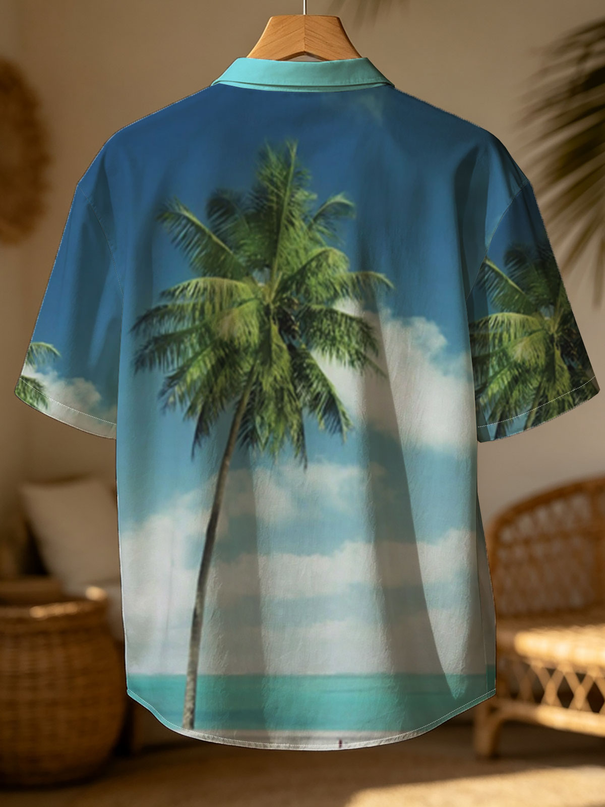 Solo Palm Tree by the Ocean Road -  Shirt
