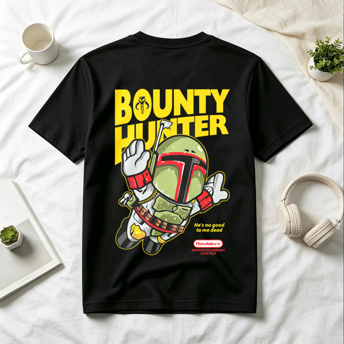 Bounty Hunter: Boba Fett Chibi Design - Tee