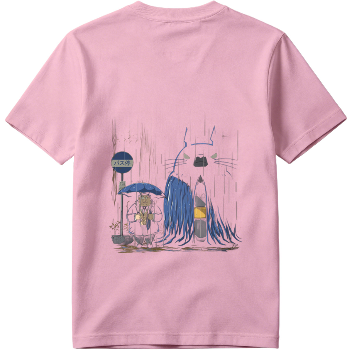 Batman and Alfred at the Bus Stop - Tee
