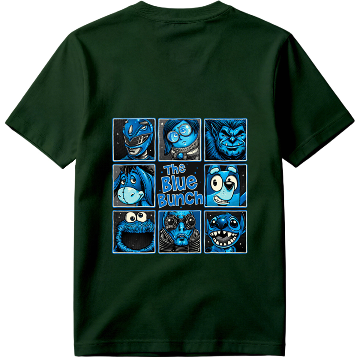 The Blue Bunch: A Collection of Blue Characters - Tee
