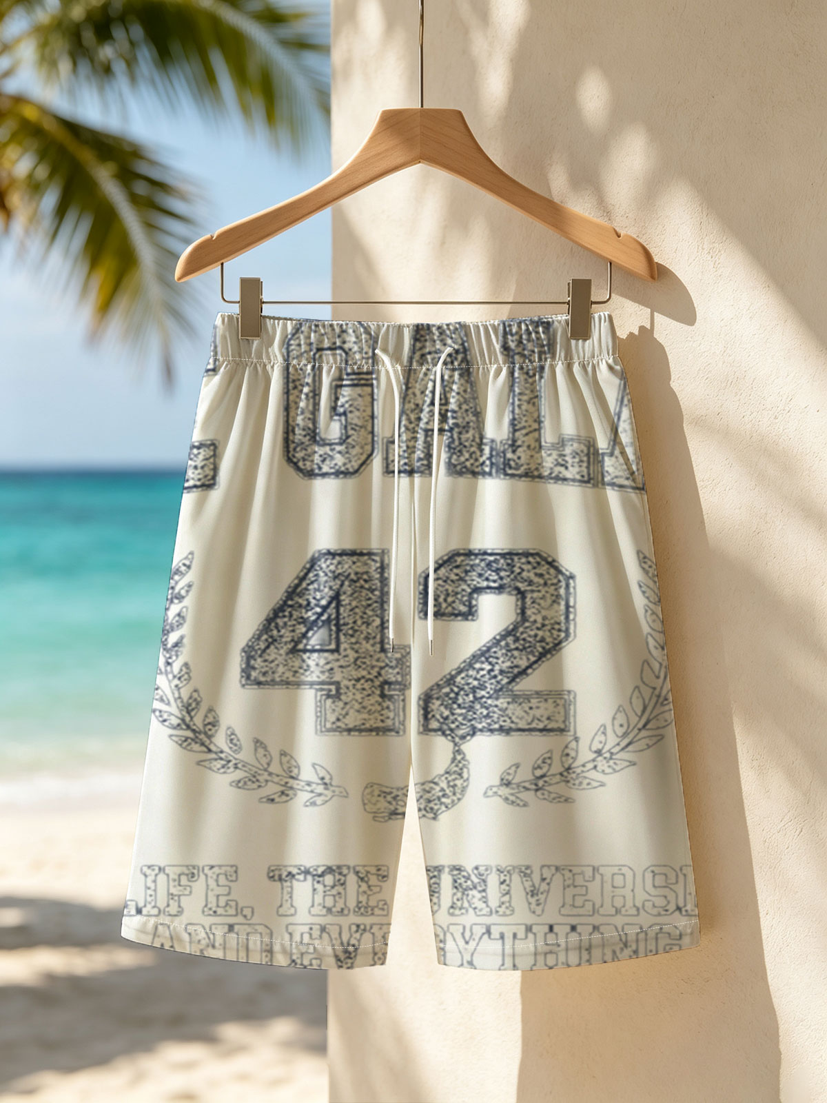The Galaxy 42: Life, the Universe, and Everything -  Beach shorts