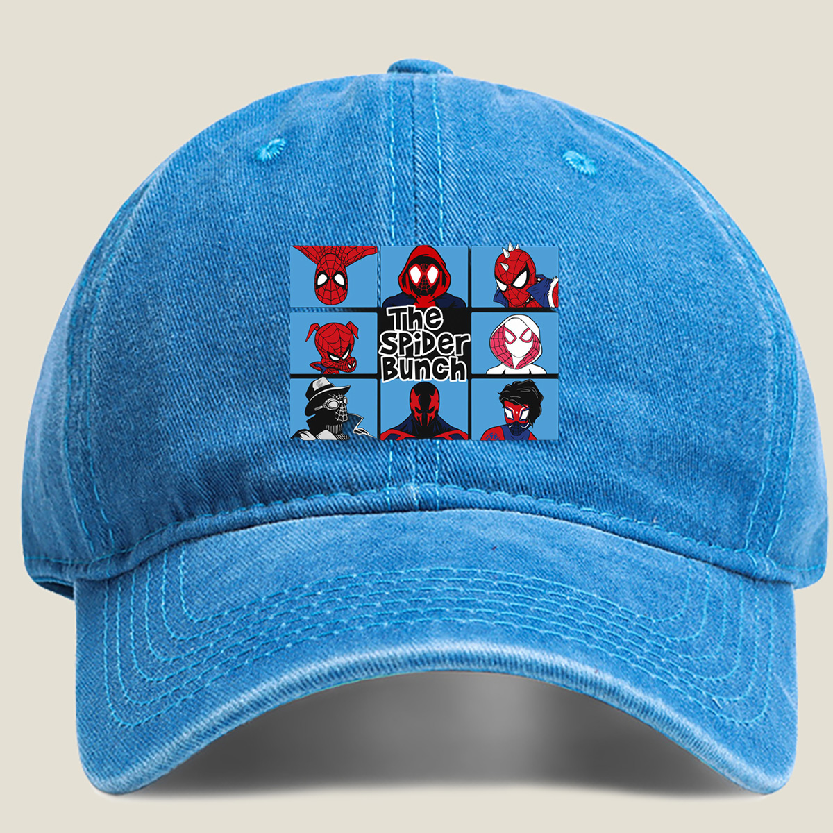 The Spider Bunch: Spider-Man Variants - Washed Denim - Baseball Cap
