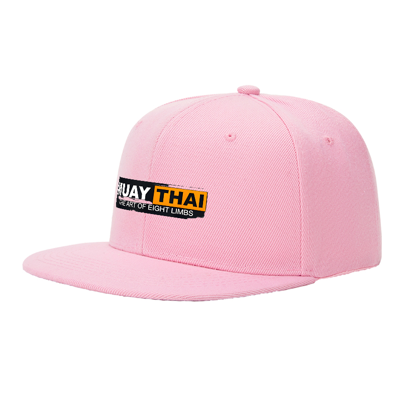 Flat Brim Baseball Cap Muay Thai The Art of Eight Limbs Streetwear Underground Skate Style for Boxing Gym Fight Club Training Fighters and Martial Arts Enthusiasts