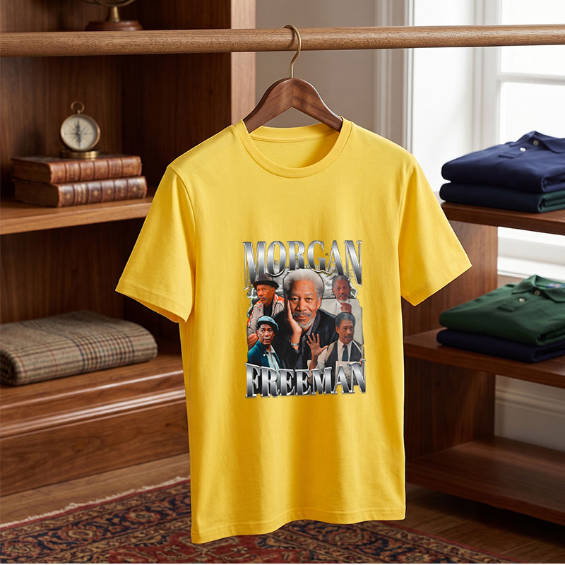 Morgan Freeman: Iconic Roles and Portraits - Tee