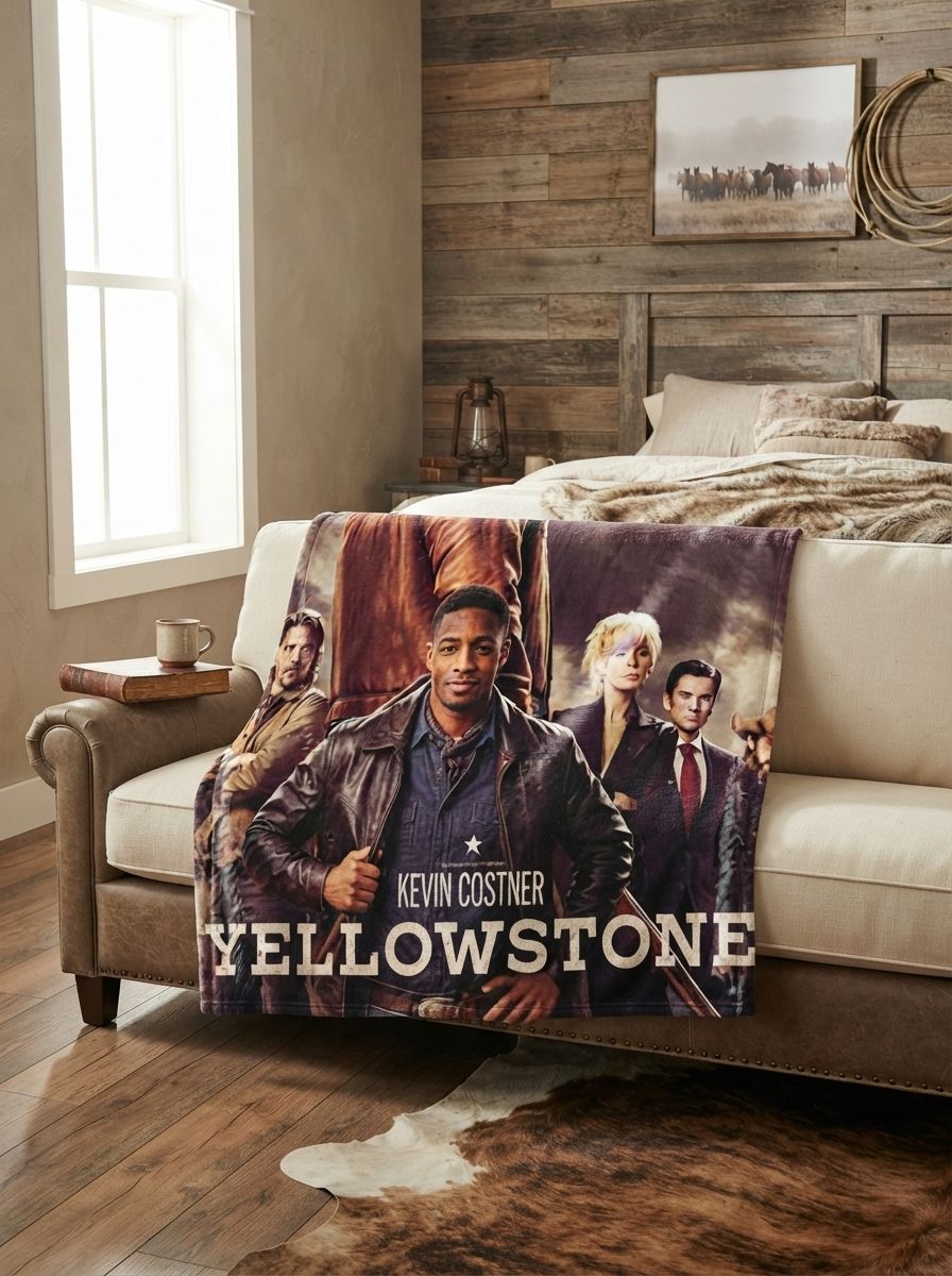 Custom Photo Face Blanket Personalized Flannel Throw Blanket with Picture Customized Portrait Cozy Gift for Bed Sofa