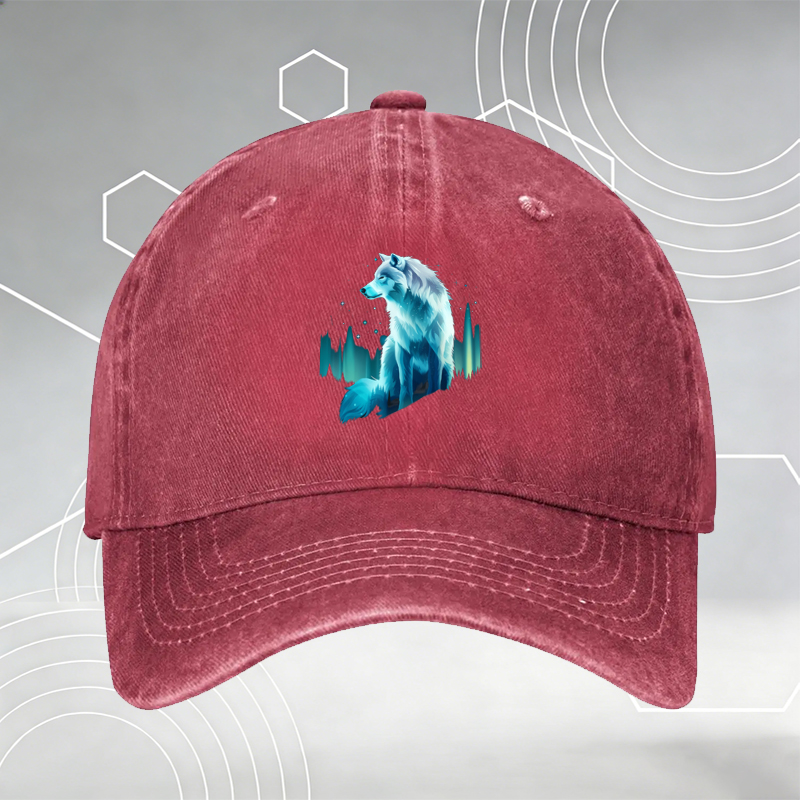 New Baseball Cap with Cat and Flat Earth Print - Funny Graphic Design for Men and Women, Adjustable Fit, Perfect for Casual Outings, Travel, and Everyday Wear, Ideal for Cat Lovers and Humor Fans