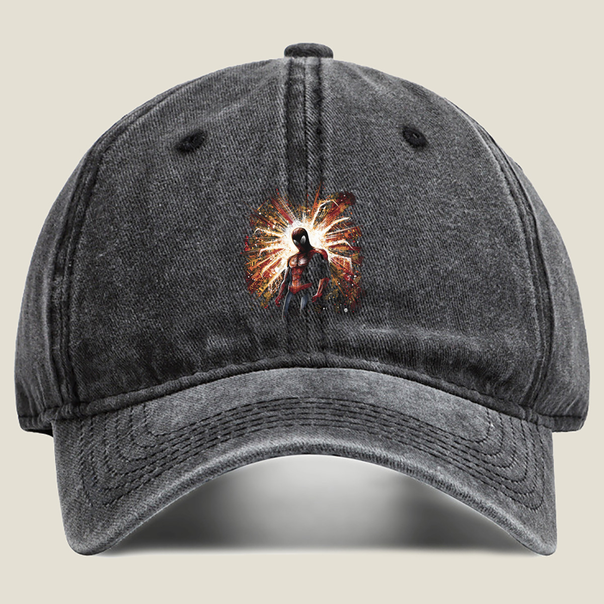 Spider-Man: Web of Light - Washed Denim - Baseball Cap