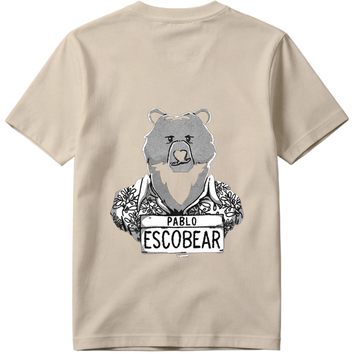 Pablo Escobear Bear Mugshot - Tee