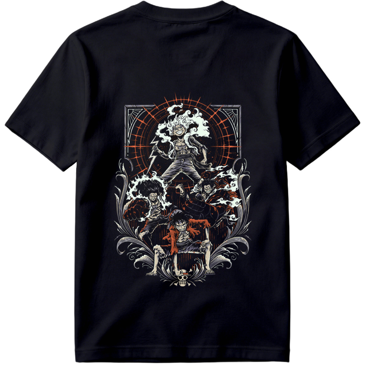 One Piece: Luffy, Zoro, Sanji, and Whitebeard - Tee