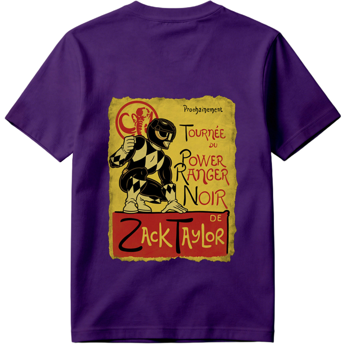 Black Ranger Tour by Zack Taylor - Tee