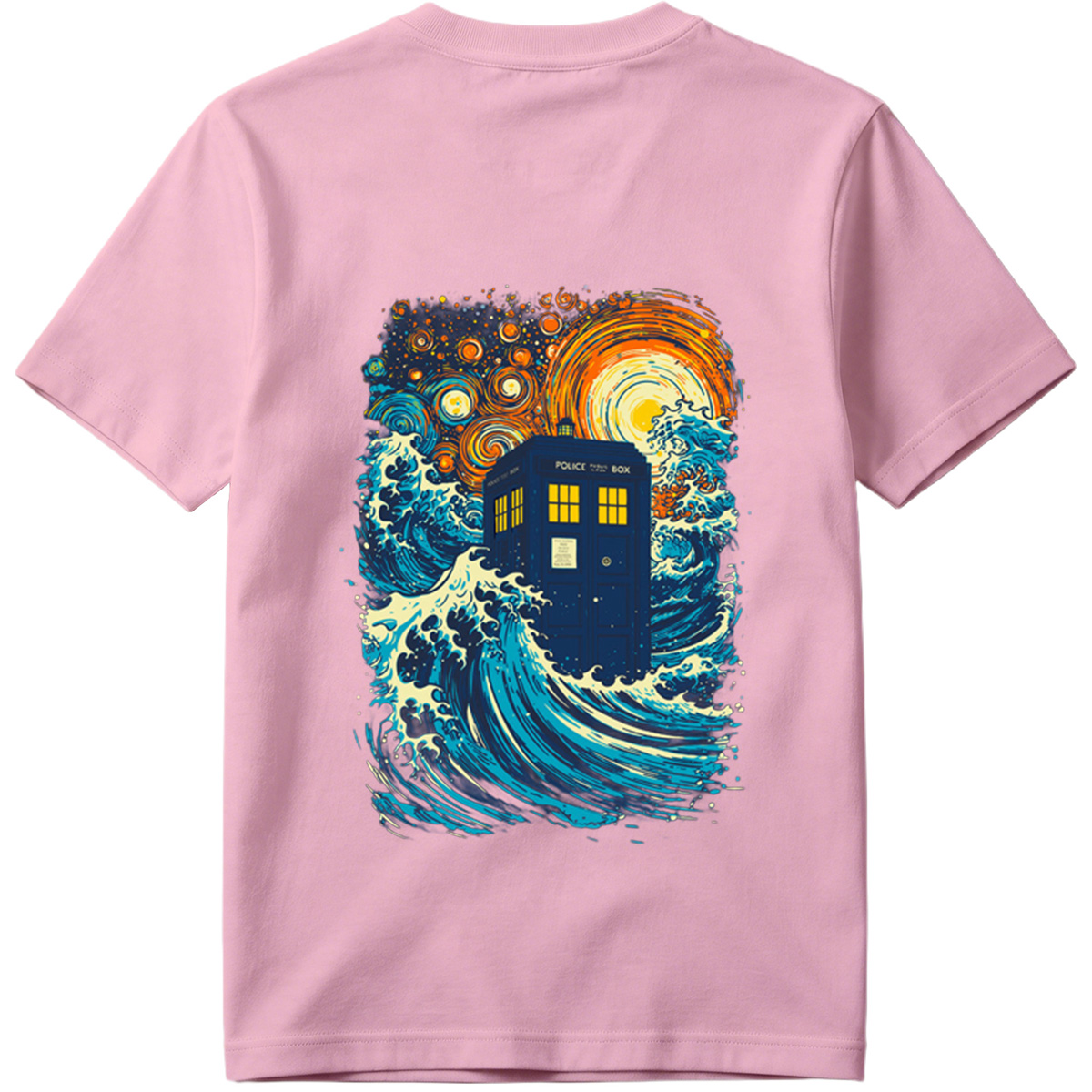 TARDIS in Stormy Seas - Tee