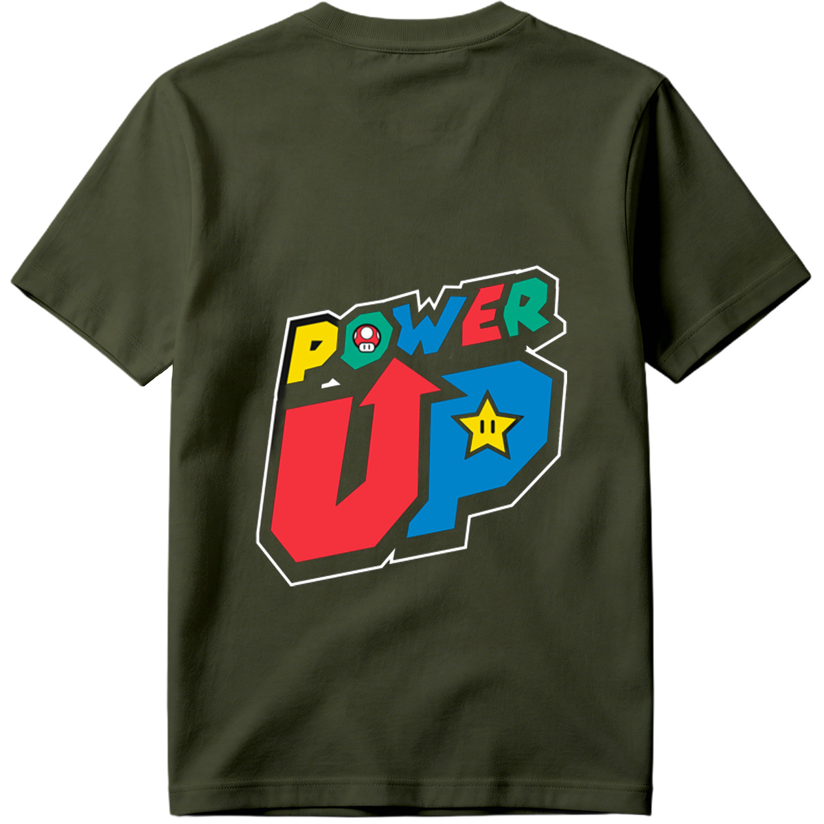Power Up - Mario & Star - Tee