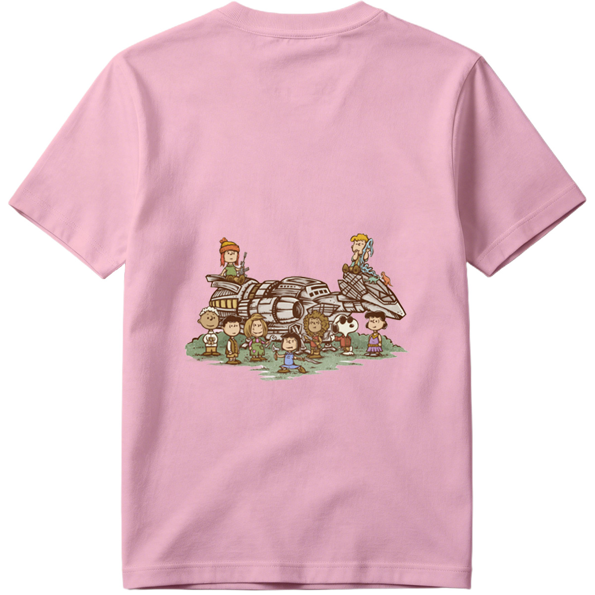 Peanuts Characters Meet Star Wars: A Galactic Adventure - Tee