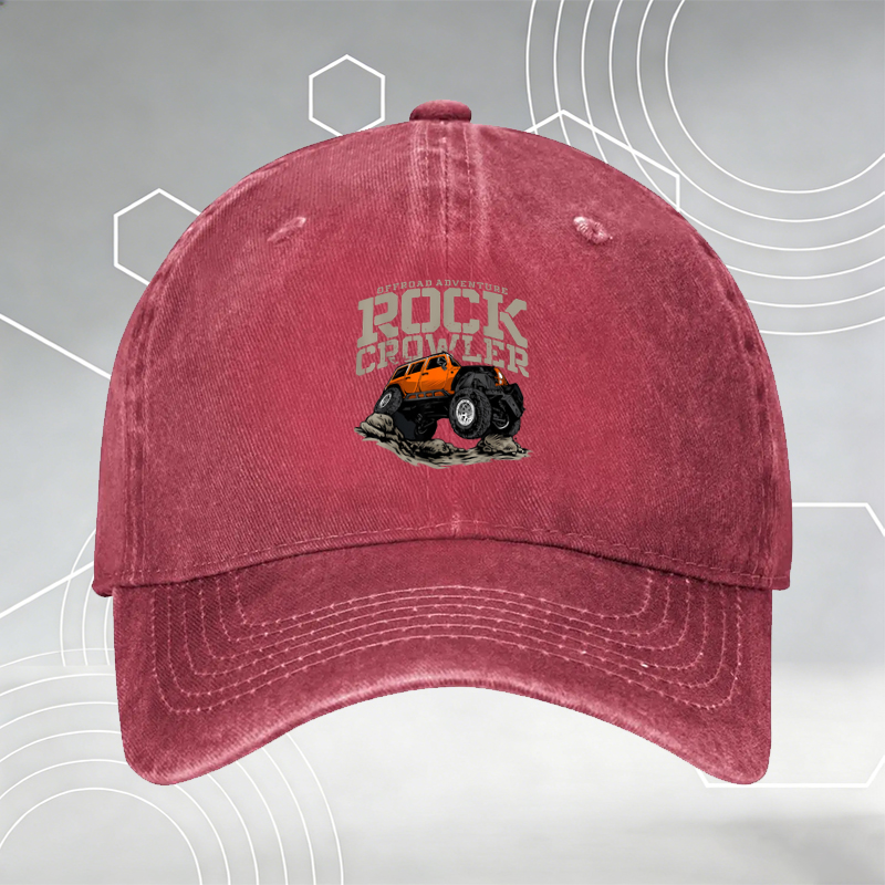 New Baseball Cap with Cat Mugshot Print 
