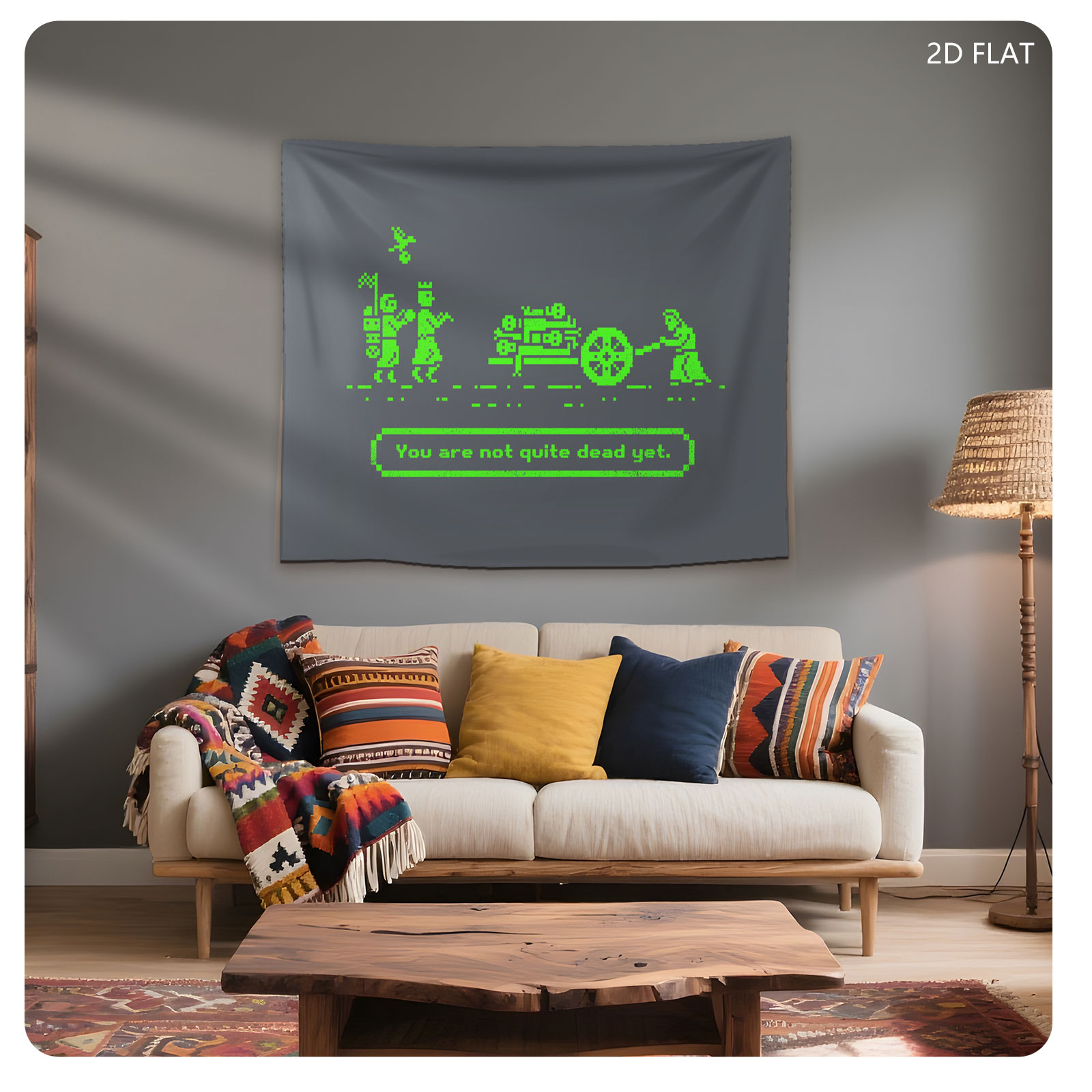 King, Knight, and Maid with Cart: 