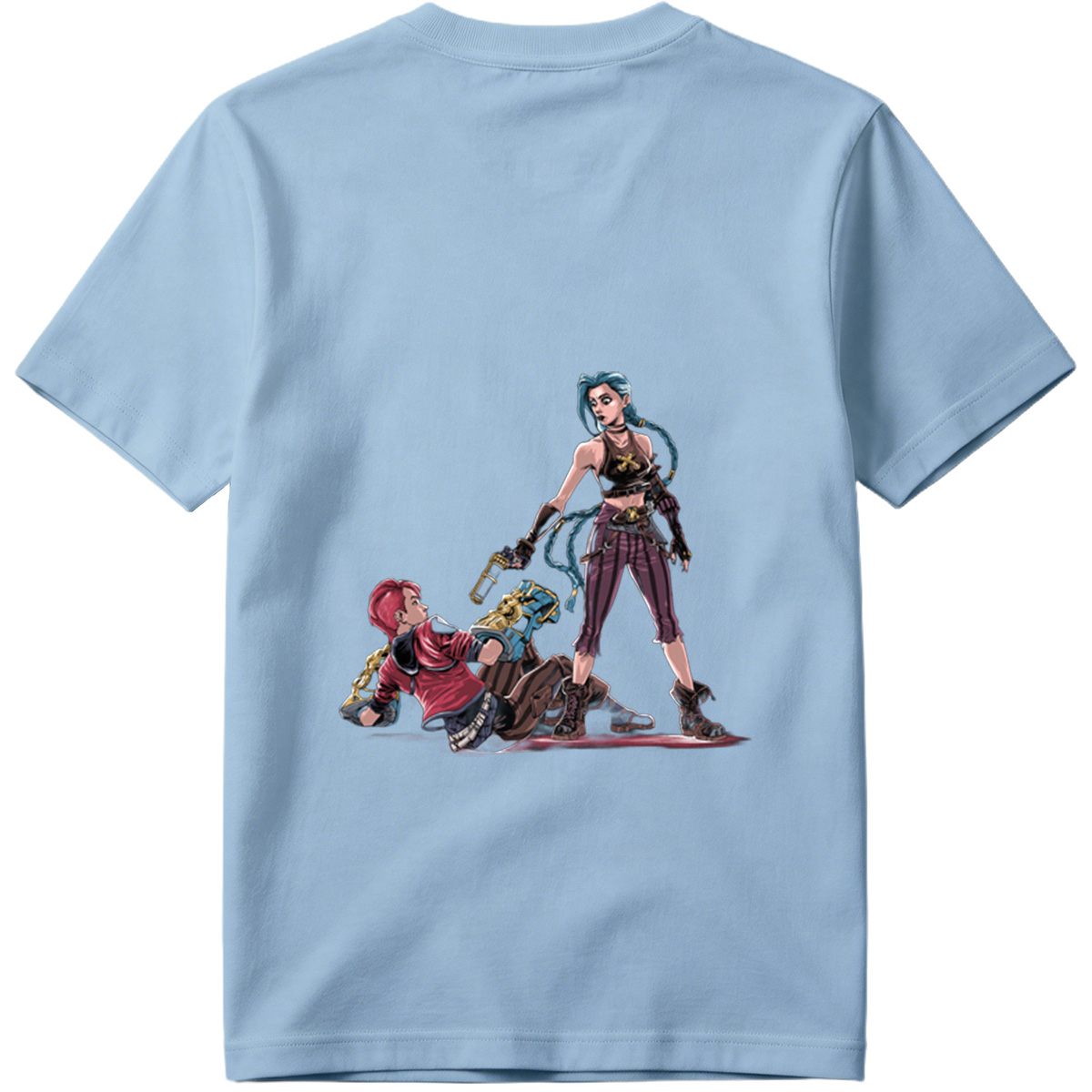 Jinx and Vi from League of Legends - Tee