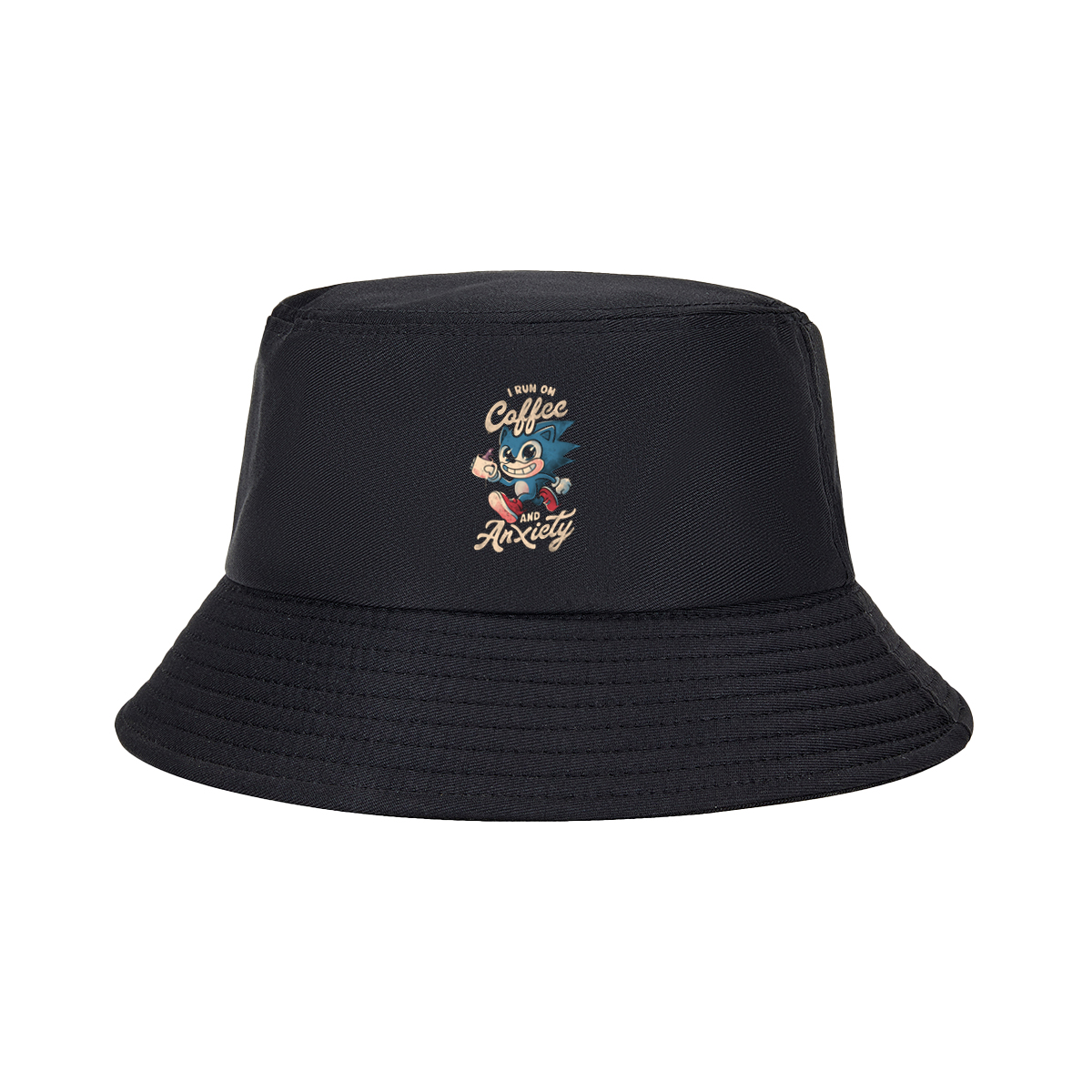 Sonic the Hedgehog: I Run on Coffee and Anxiety - Fisherman's Hat