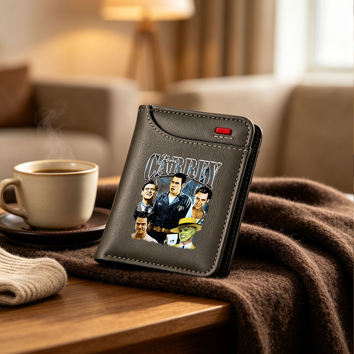 Jim Carrey: Ace Ventura, The Mask, Liar Liar, Bruce Almighty, Me, Myself & Irene - Vertical Style Wallet