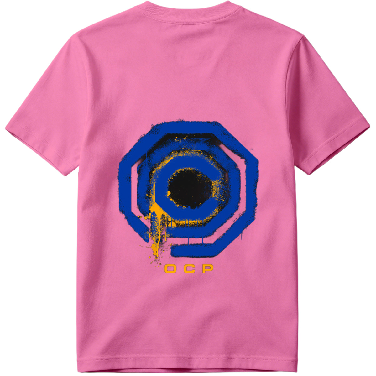 OCP Logo with Blue and Yellow Design - Tee