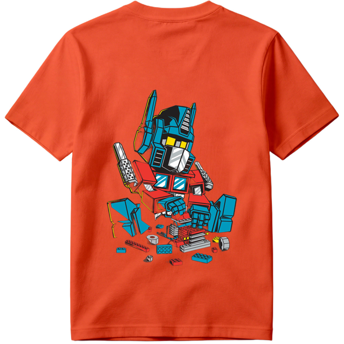 Transformers Optimus Prime LEGO Style - Tee