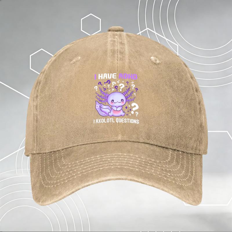 New Baseball Cap with Flamingo and Tropical Flowers Print 