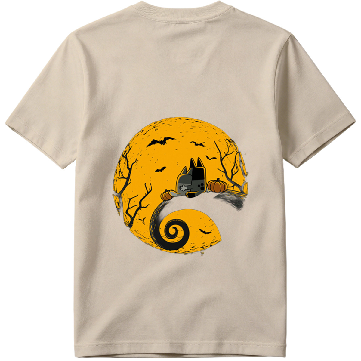 Pusheen the Cat Halloween Moon - Tee