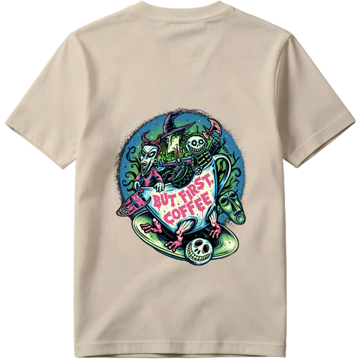 The Nightmare Before Christmas: But First, Coffee - Tee