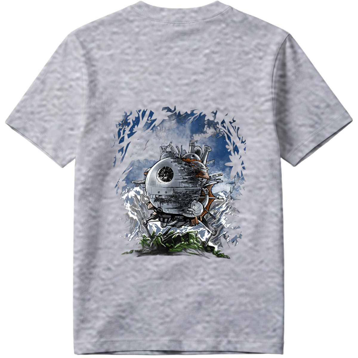 Steampunk Death Star in the Forest - Tee
