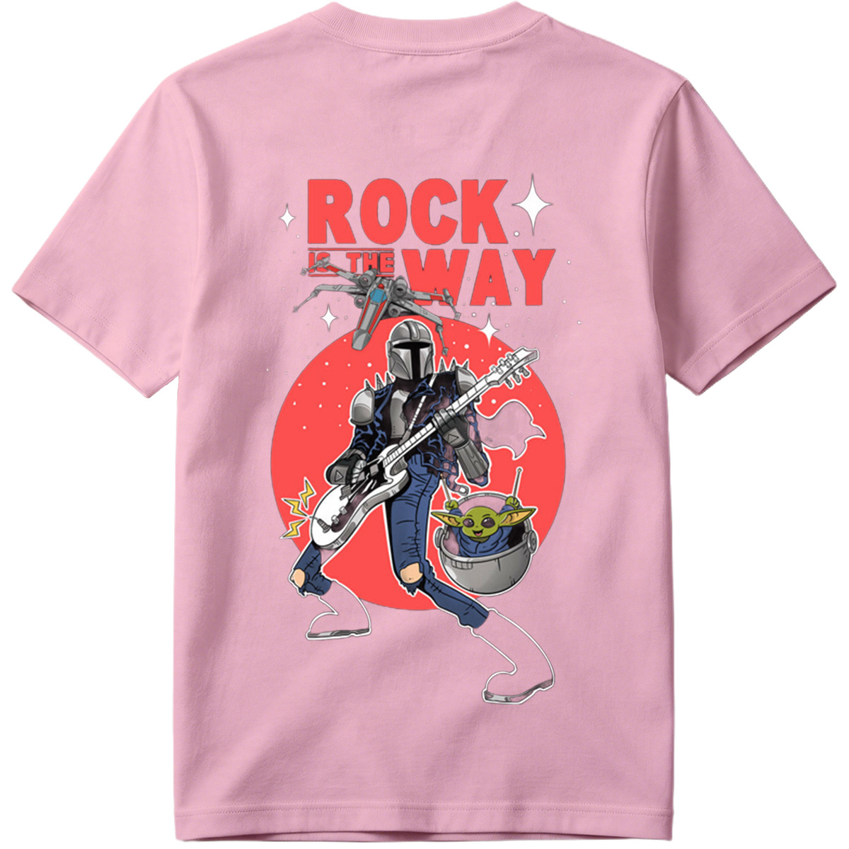 The Mandalorian & Grogu Rock Star Design - Tee