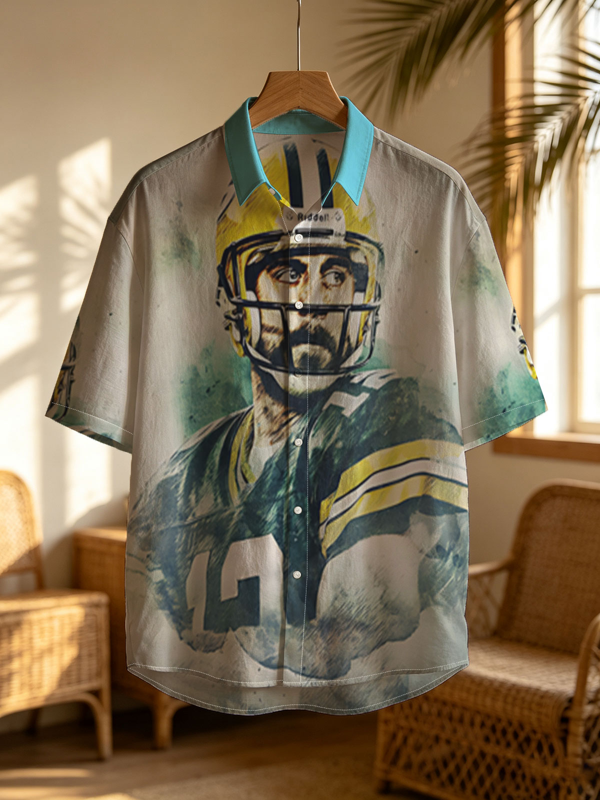 Brett Favre, Green Bay Packers Quarterback, in Action -  Shirt