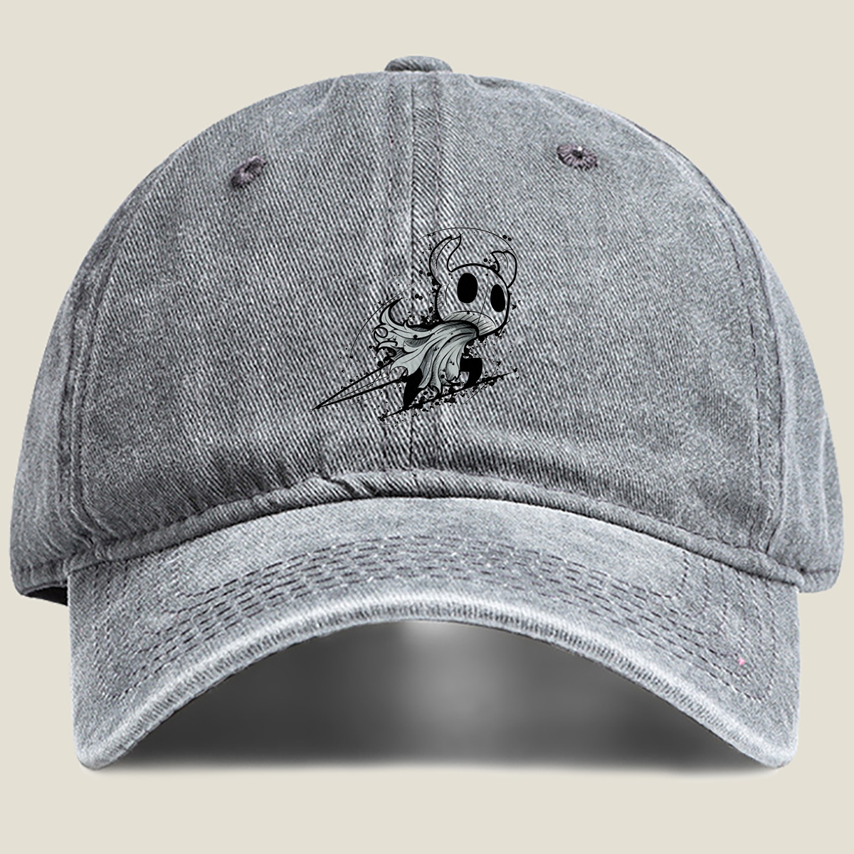Hollow Knight: Hornet - Washed Denim - Baseball Cap