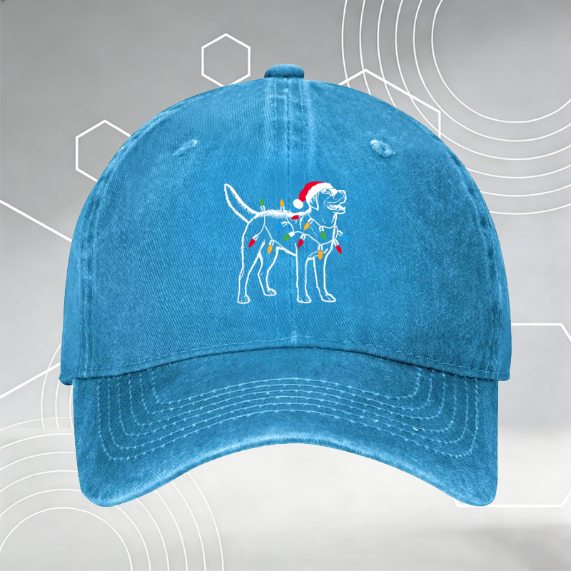 New Baseball Cap with Vintage Pickup Truck Print 