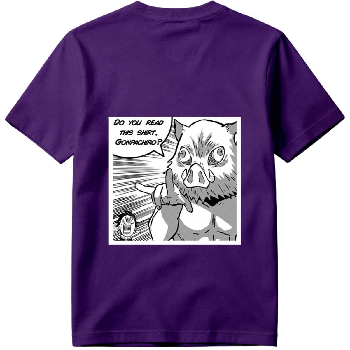 Demon Slayer: Pig Demon Questions Gonpachiro - Tee