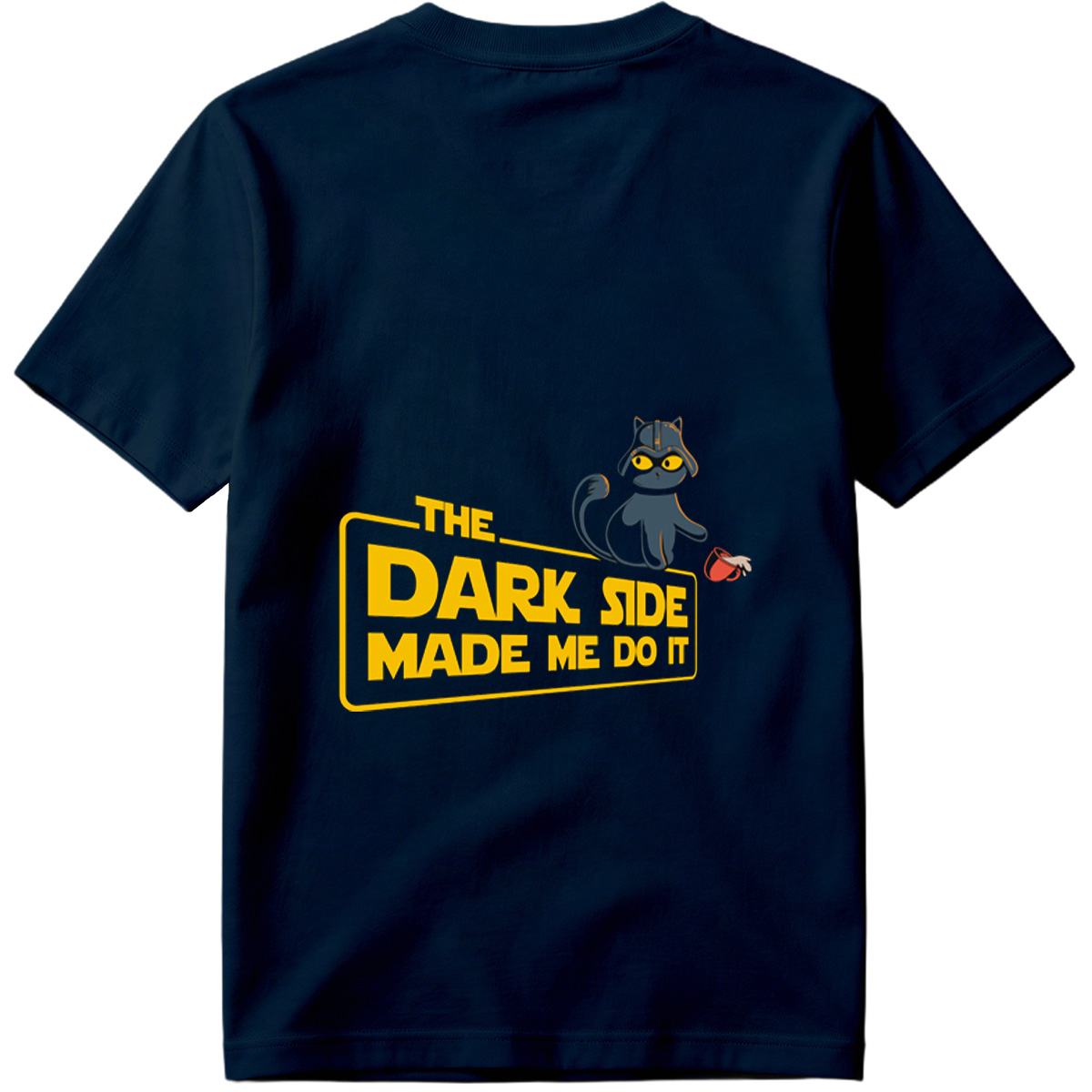 Star Wars: The Dark Side Made Me Do It – Cat Edition - Tee