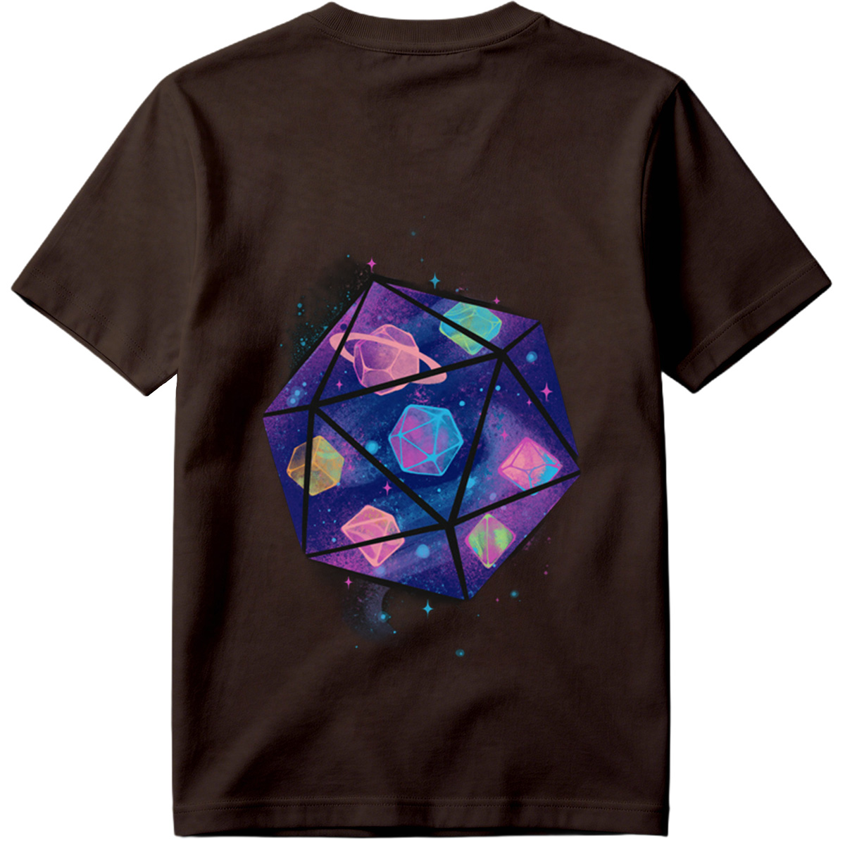Cosmic Dice: Galaxy Gems and Planets - Tee