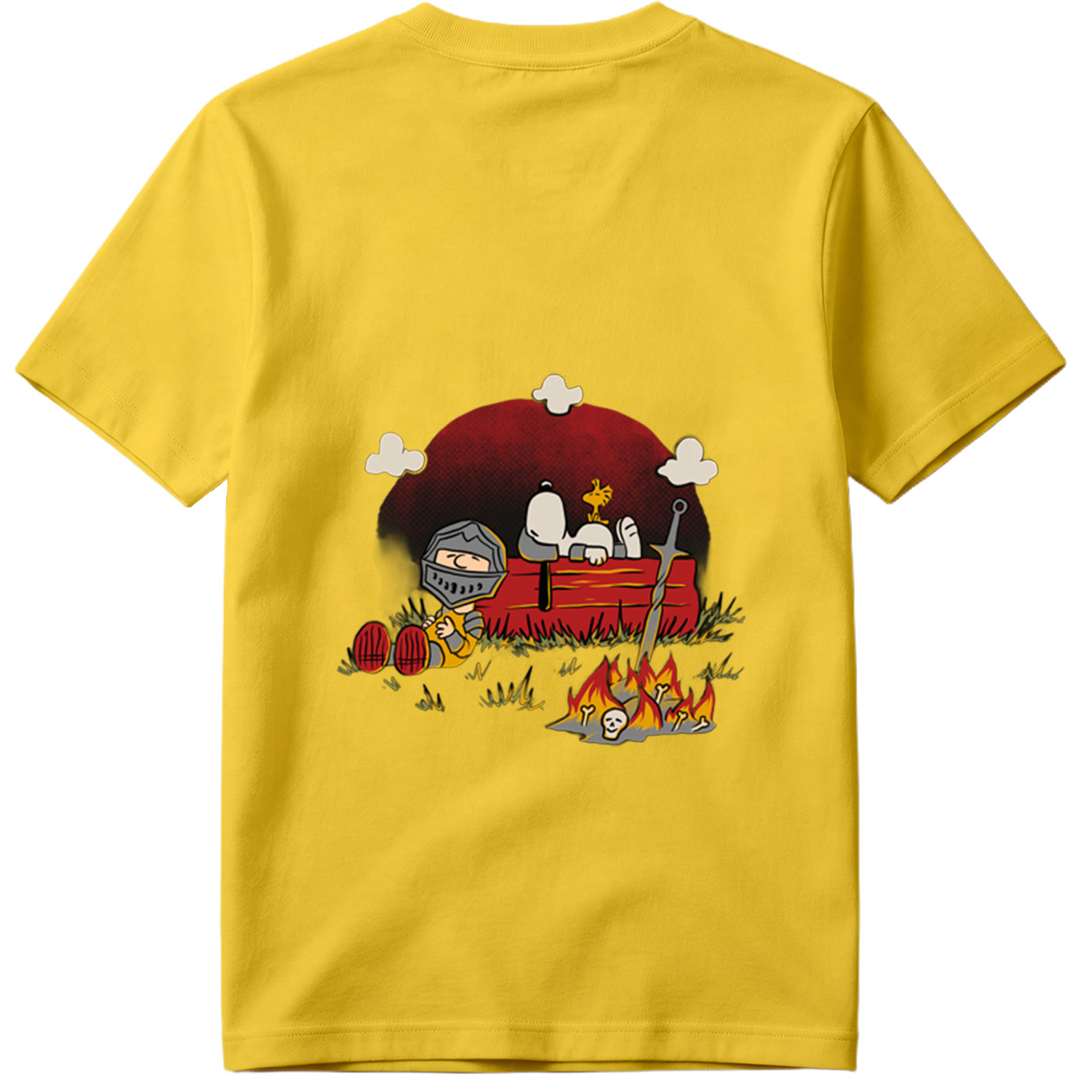 **Title:** Knight and Bone in the Moonlight - Tee