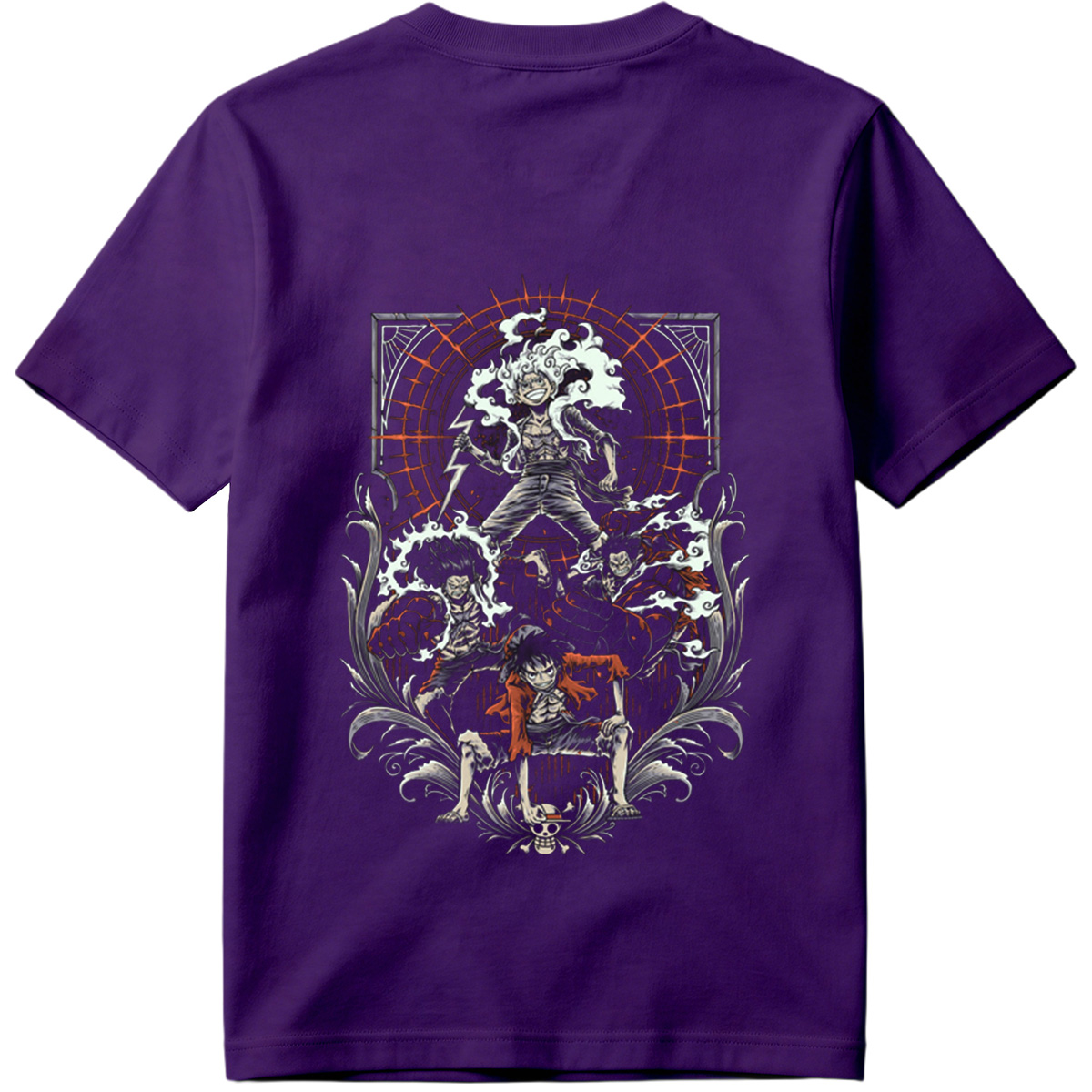 One Piece: Luffy, Zoro, Sanji, and Whitebeard - Tee